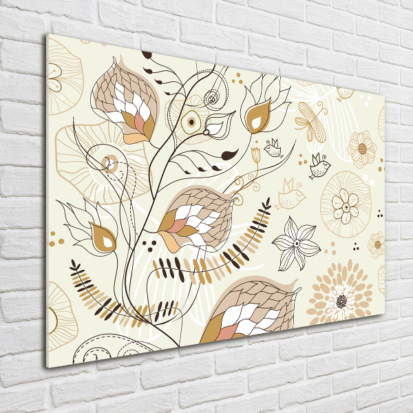 Quadro in vetro acrilico Ornamenti