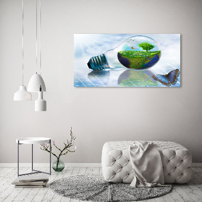 Quadro in vetro acrilico Risorse ecologiche