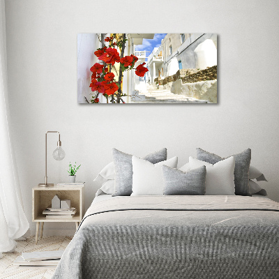 Quadro vetro acrilico Mykonos, Grecia