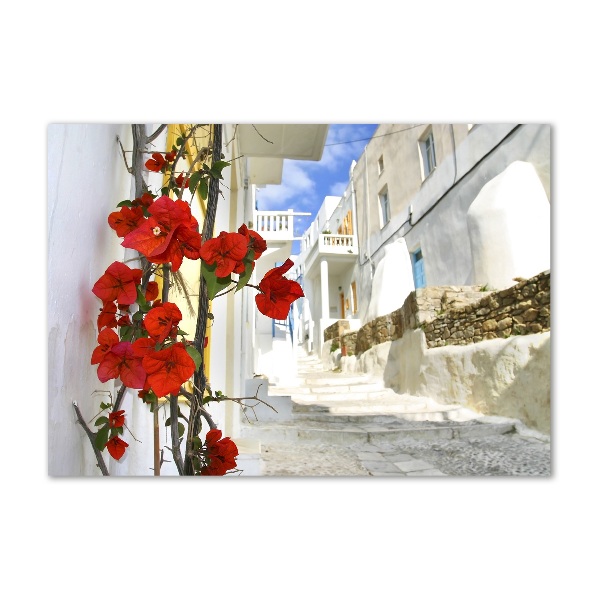 Quadro vetro acrilico Mykonos, Grecia