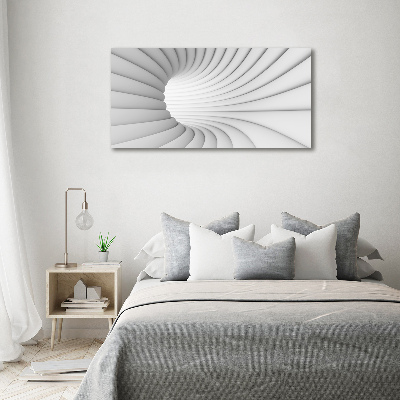 Quadro su vetro acrilico Tunnel astratto