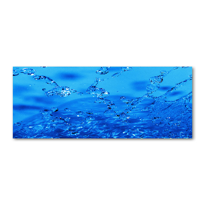 Quadro in vetro acrilico Gocce d'acqua