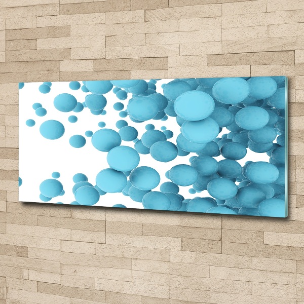 Quadro su vetro acrilico Sfere astratte