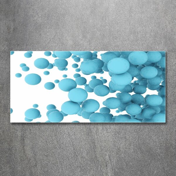 Quadro su vetro acrilico Sfere astratte