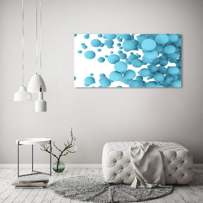 Quadro su vetro acrilico Sfere astratte