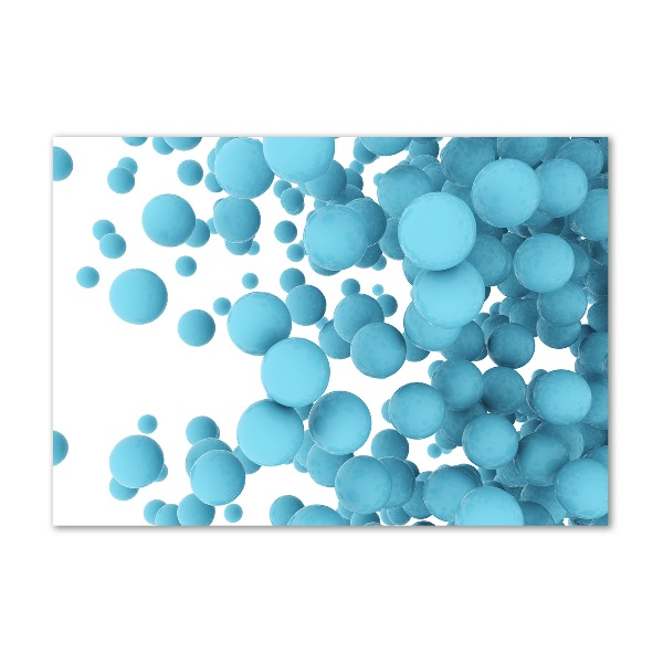 Quadro su vetro acrilico Sfere astratte