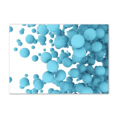 Quadro su vetro acrilico Sfere astratte