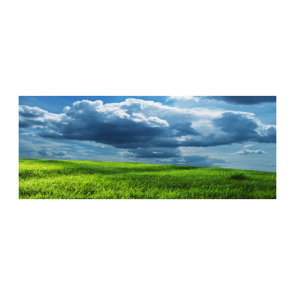 Quadro su vetro acrilico Nuvole temporalesche