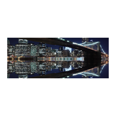 Quadro su vetro acrilico Ponte di Brooklyn
