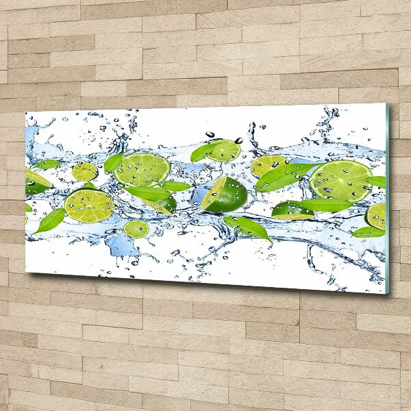 Quadro vetro acrilico Calce e acqua