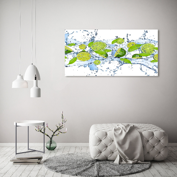 Quadro vetro acrilico Calce e acqua