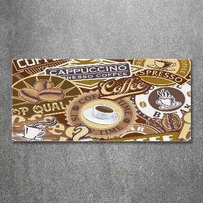 Quadro vetro acrilico Caffetteria