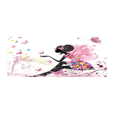 Quadro in vetro acrilico Fata