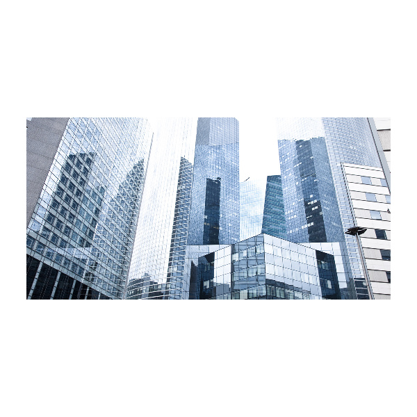 Quadro su vetro acrilico Grattacieli