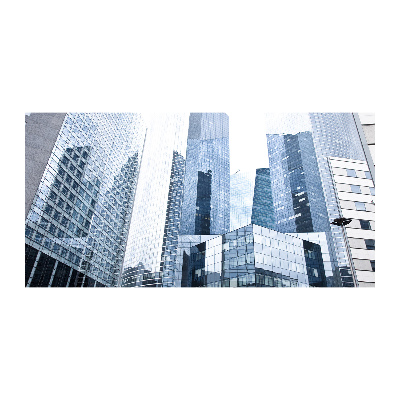 Quadro su vetro acrilico Grattacieli