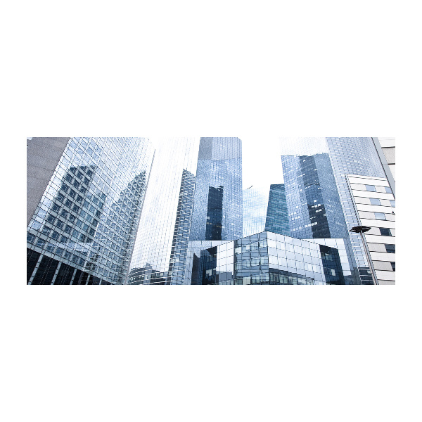 Quadro su vetro acrilico Grattacieli