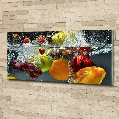 Quadro in vetro acrilico Frutta e verdura