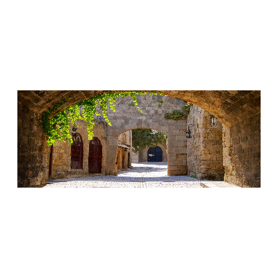 Quadro su vetro acrilico Strade incantevoli