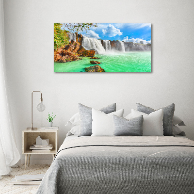 Quadro su vetro acrilico Cascata