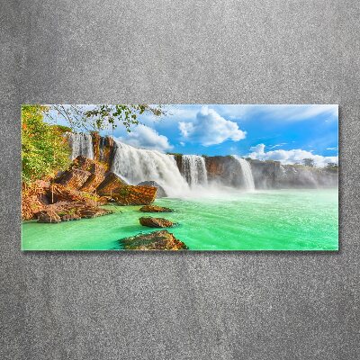 Quadro su vetro acrilico Cascata