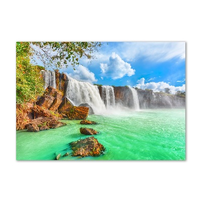 Quadro su vetro acrilico Cascata