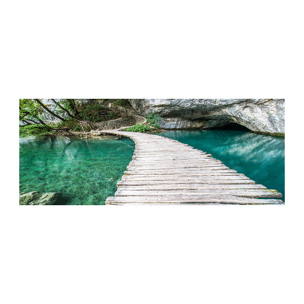 Quadro in vetro acrilico Laghi di Plitvice