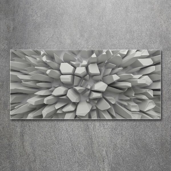 Quadro in vetro acrilico Astrazione 3D