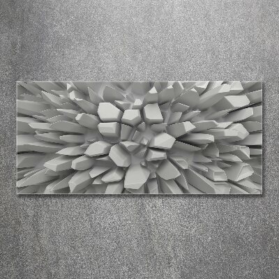 Quadro in vetro acrilico Astrazione 3D