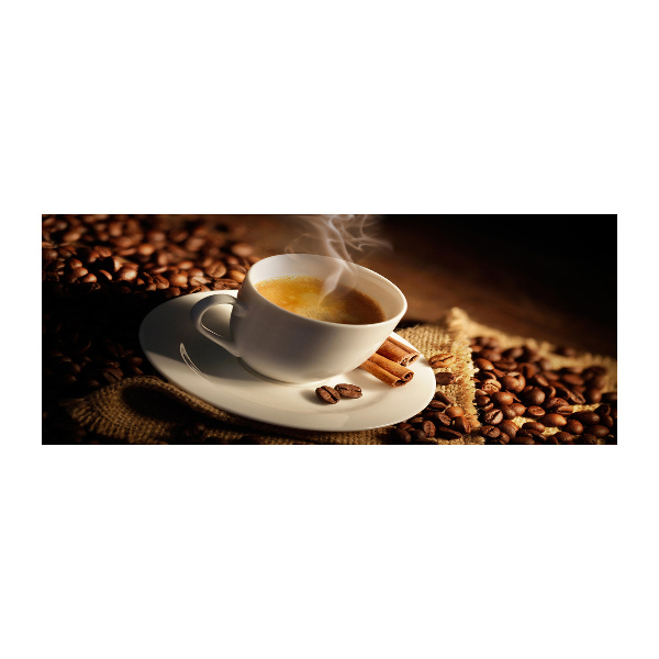 Quadro vetro acrilico Caffè in tazza