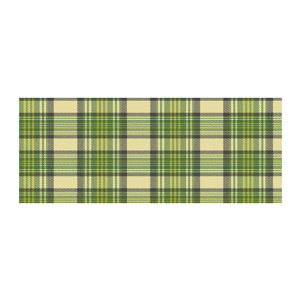 Quadro in vetro acrilico A scacchi verdi