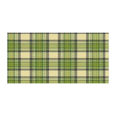 Quadro in vetro acrilico A scacchi verdi