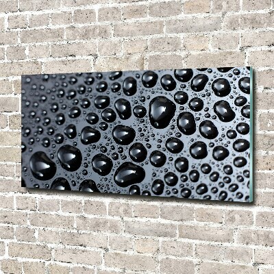 Quadro su vetro acrilico Gocce d'acqua