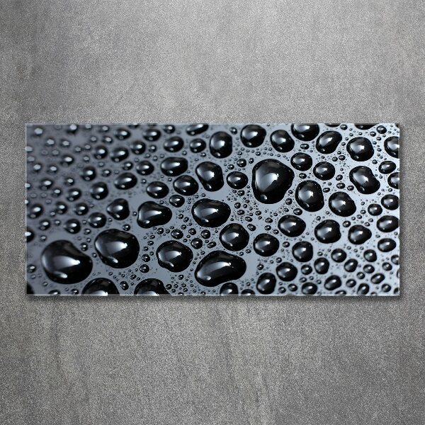 Quadro su vetro acrilico Gocce d'acqua