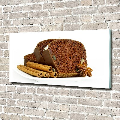 Quadro su vetro acrilico Pan di zenzero e vaniglia