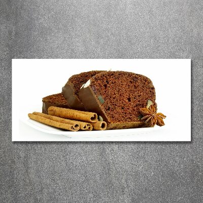 Quadro su vetro acrilico Pan di zenzero e vaniglia