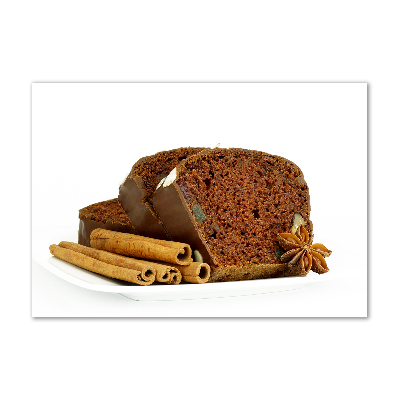 Quadro su vetro acrilico Pan di zenzero e vaniglia