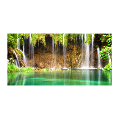 Quadro su vetro acrilico Laghi di Plitvice