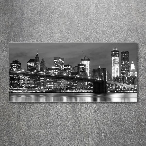 Quadro in vetro acrilico Manhattan, New York
