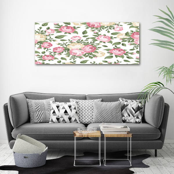 Quadro in vetro acrilico Rose
