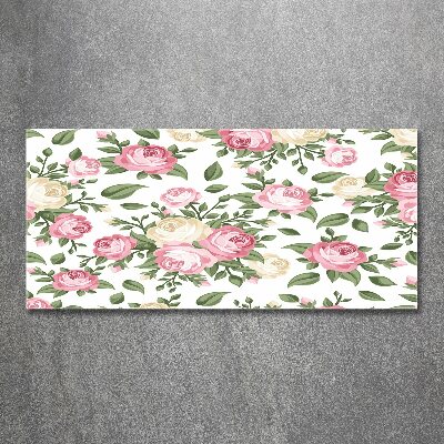 Quadro in vetro acrilico Rose