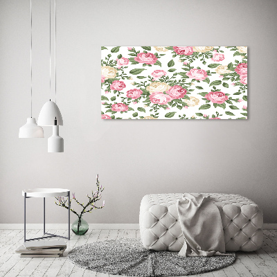 Quadro in vetro acrilico Rose