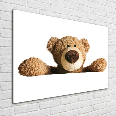 Quadro in vetro acrilico Orsacchiotto di peluche