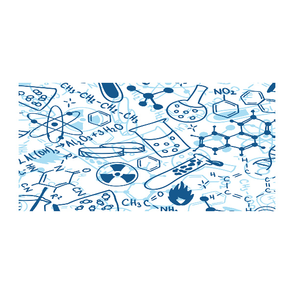 Quadro su vetro acrilico Formazione in chimica