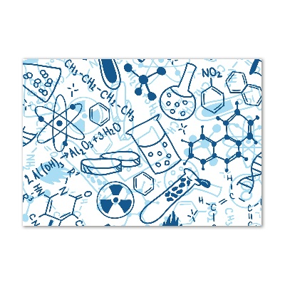 Quadro su vetro acrilico Formazione in chimica