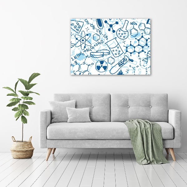 Quadro su vetro acrilico Formazione in chimica