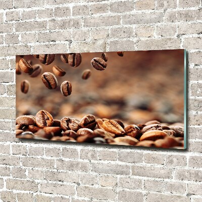 Quadro vetro acrilico Chicchi di caffè