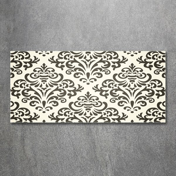 Quadro in vetro acrilico Sfondo di ornamenti