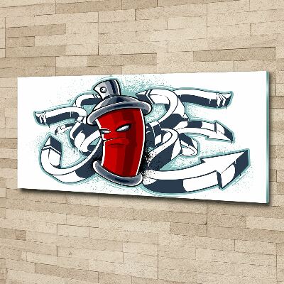 Quadro vetro acrilico Graffiti