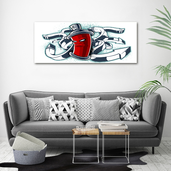 Quadro vetro acrilico Graffiti