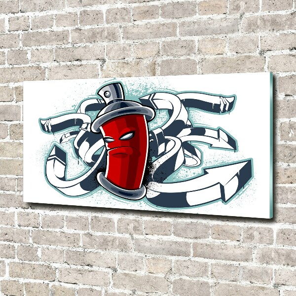 Quadro vetro acrilico Graffiti